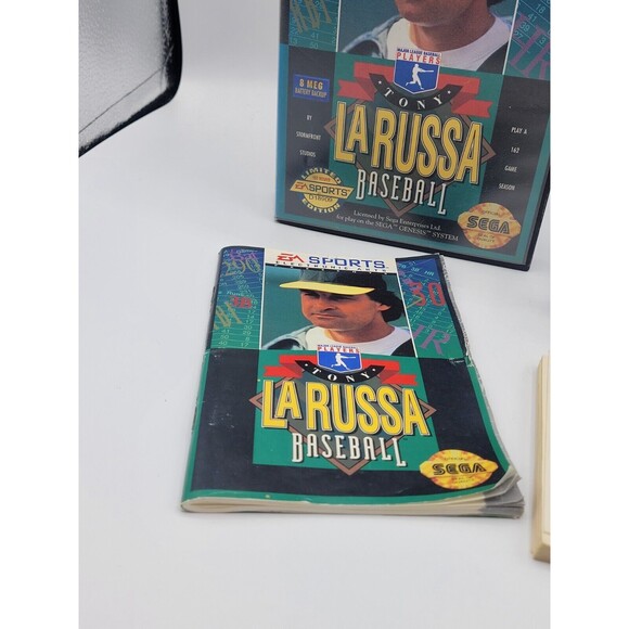 Tony La Russa Baseball [Limited Edition] (Sega Genesis, 1993) CIB - Picture 5 of 5